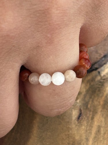 Bague perles naturelles - bague,