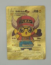 PIKACHU POKEMON ARALE DR SLUMP PIKA CARTE CARD HOLO PRISM FLASH MANGA KAWAII