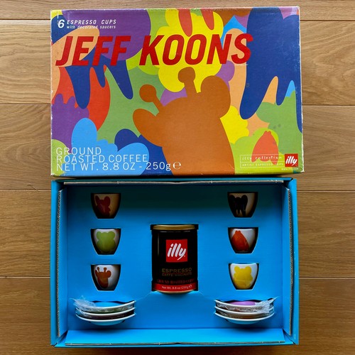 Jeff koons illy art collection - koons,