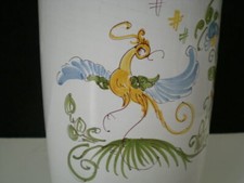 POT BRIQUE A VIN CERAMIQUE MOUSTIERS SIGNE