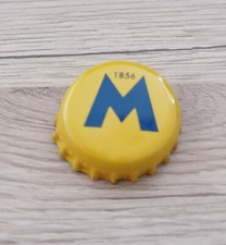 Capsule de bière espagnole MORITZ jaune 1856
