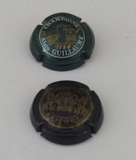 Lot de 2 capsules champagne