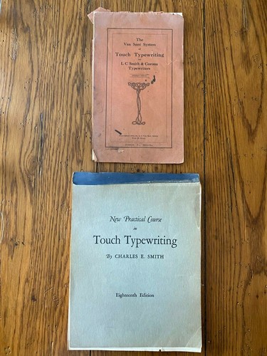 Vintage touch typewriting - vintage,