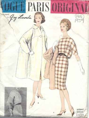 1959 vintage vogue - 1959, couture
