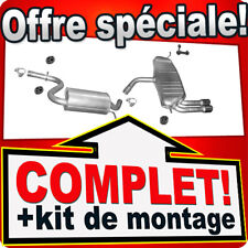 Ligne pot d'échappement pour