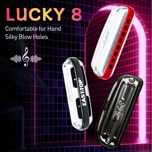 Easttop new harmonica 8hole - easttop,