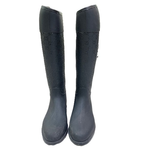 Gucci pattern rain boots - pattern,