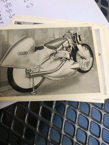 Carte image moto dkw 1934 - carte,