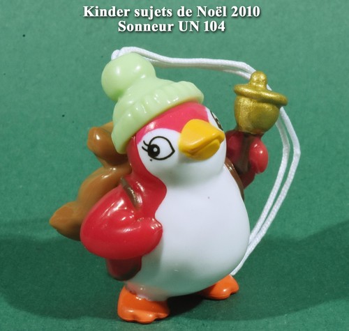 Kinder sujets noël 2010 - kinder, de
