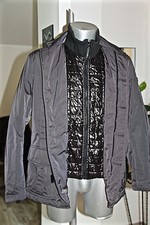 joli blouson bi matière intérieur noir brillant homme COLMAR taille L COMME NEUF
