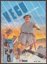 REVUE VECU N°15 . ROUGE / JUSSEAUME / HERMANN / CONVARD / GILLON . 1986 .