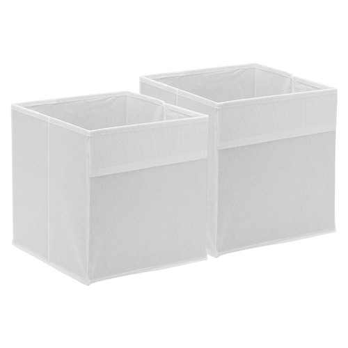 2pcs boîtes tissu cube - 11",