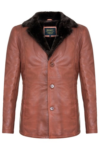 Veste blazer cuir réel - veste,