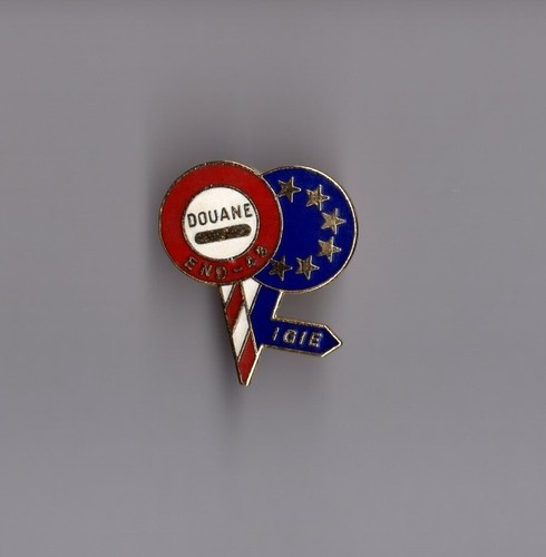 Pin police douane - pin's, /
