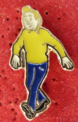 Pin tintin et milou - pin's, bd