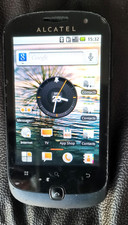 ancien téléphone ALCATEL -OT 990 .opérateur ORANGE , one  ,photo