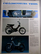 PROSPECTUS  VESPA CYCLOMOTEUR CIAO BRAVO SI SUPERMATIC