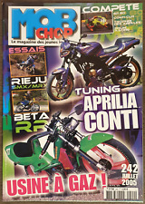 Mob Chop magazine Motorcycle Juillet July 2005 Numéro Number 242 French