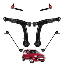 Set Bras Oscillants JAPANPARTS Suspension Avant 6 Pièces Fiat Panda 169