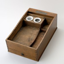 Ancien tiroir à papeterie