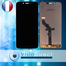 Ecran pour Motorola Moto G7 Play 5,7" Vitre + Ecran Lcd Noir Starry black