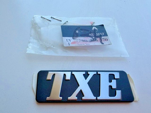 Monogramme txe plastique - txe,
