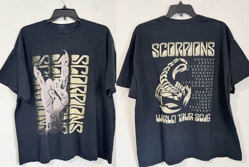 Gildan scorpions world - scorpions,