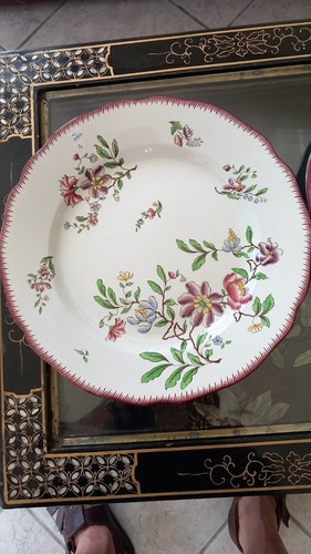 Grand plat rond sarreguemines - grand,