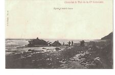 ** TOP CPA , Marine Militaire, Epave de Bateau à Marée Basse