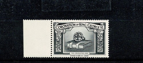 1937 cinderella vignette label - 1937,