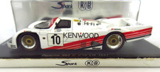 Porsche 962 C #10 LM Le Mans 1987  1:43 SPARK KBS024 Kenwood Kremer Racing