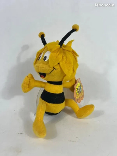 Peluche doudou maya abeille - peluche, l'abeille