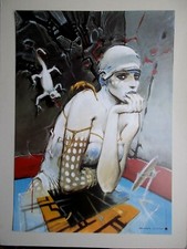 Enki Bilal ,  " Bleu sang IV "