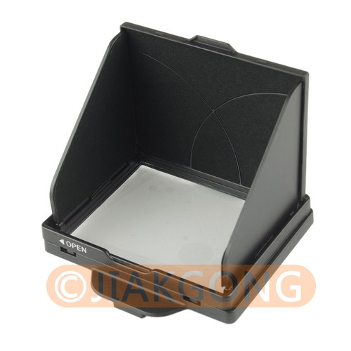 Lcd screen hood pop shade - hood, pop-up