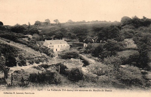 Cpa vallée du tré auray - vallée, tré-auray