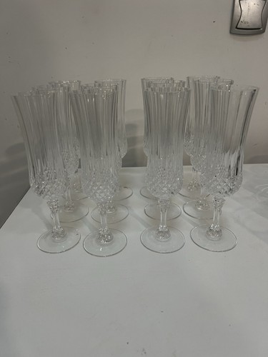 Lot flûtes cristal - lot,