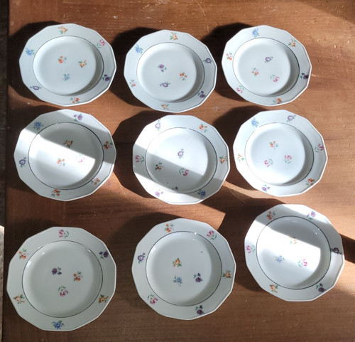 Assiettes creuses en - 9,