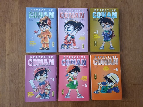 Tomes manga détective - 6,