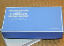 vintage BOITE MONSAVON de savon au lait à la lavande des alpes SOAP BOX FRANCE