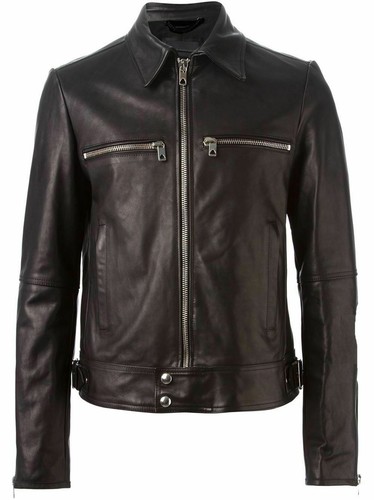 Blouson cuir motard noir - , moto