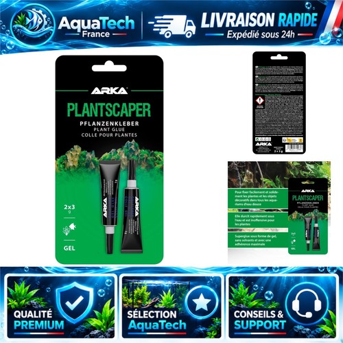 Colle gel aquarium 2x3g arka - gel,