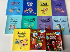 lot 11 livres série La cantoch, Ariol, Tao, Anatole... collection Bayard Kids BD