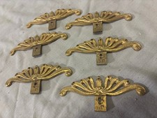 6 palmettes de lustre en