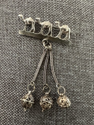 Antique silver camel - antique,