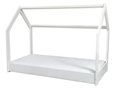 Ensemble matelas ECO+Lit maison cabane 160x80cm
