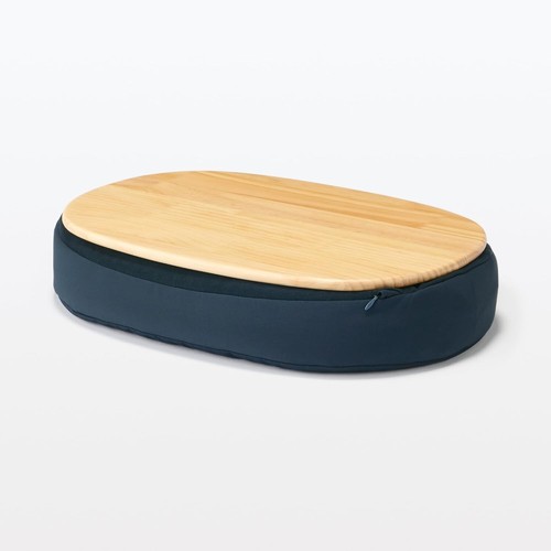 Muji navy table - navy, lap