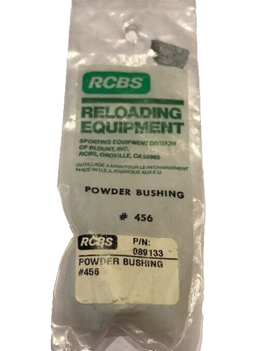 Rcbs powder bushing - powder, #456