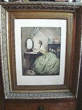 estampe intitulée "travesti