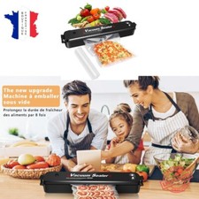Machine Compacte Scelleuse Mise Sous Vide Automatique Aliments Plus 20 Sacs 