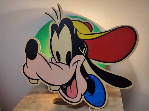 Lampe disney dingo vintage - disney,
